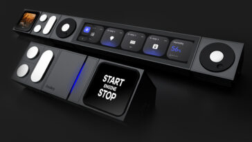 UltraBar X modular desktop smart hub