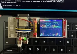 ESP32-C5 DevKit wiring to Display