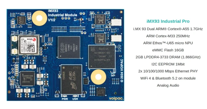 Module professionnel industriel IMX93