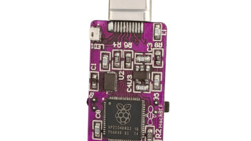 Raspberry Pi RP2350 USB-C dongle