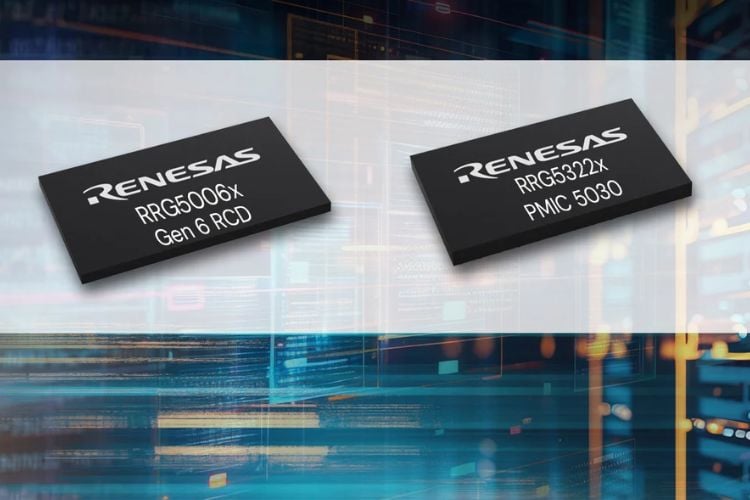 Renesas Unveils Gen6 DDR5 RCD Hitting 9600 MT/s