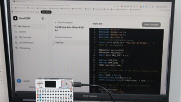 FlashESP Web-based ESP32 programming tool