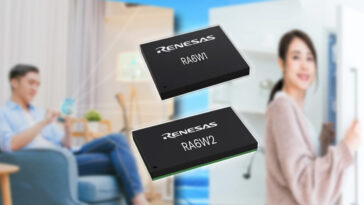 Renesas RA6W1 and RA6W2 dual band Wi Fi 6, BLE, Matter Cortex M33 Wireless MCU