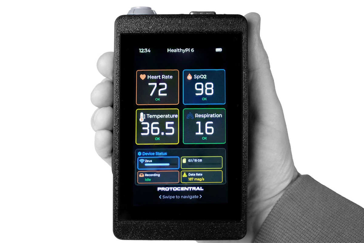 HealthyPi 6 open source multi modal biosignal research platform