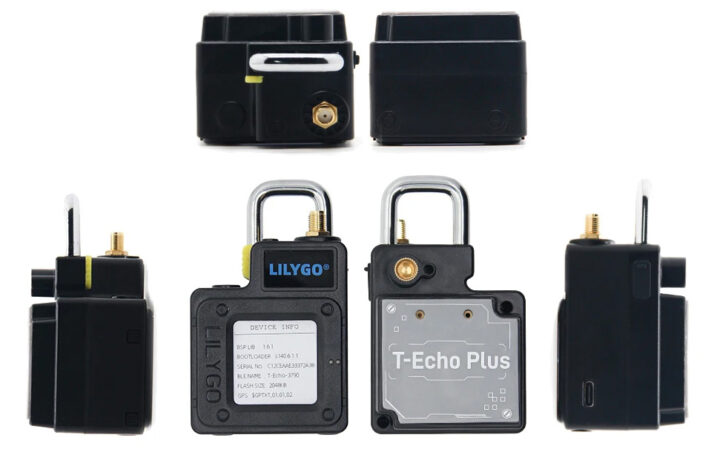 LILYGO T-Echo Plus vue latérale