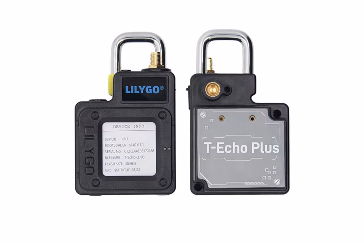 LILYGO T-Echo Plus - A LoRa communicator for hiking cycling
