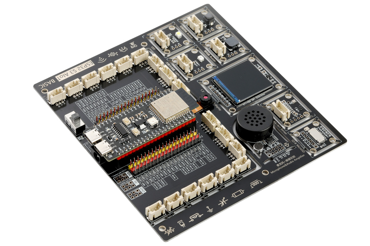 ESP32 S3 AIoT Basic for beginners, classrooms, rapid prototy