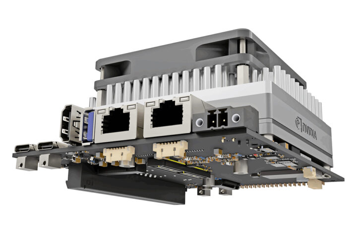 Carte support industrielle Auvidea X242 avec module NVIDIA Jetson Thor T5000