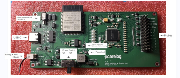 Présentation du matériel Cerelog ESP EEG
