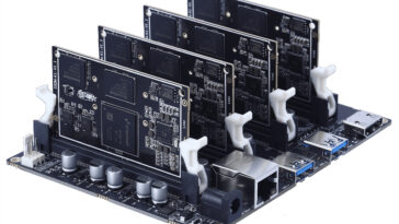 Bit Brick Cluster K1 RISC-V cluster board