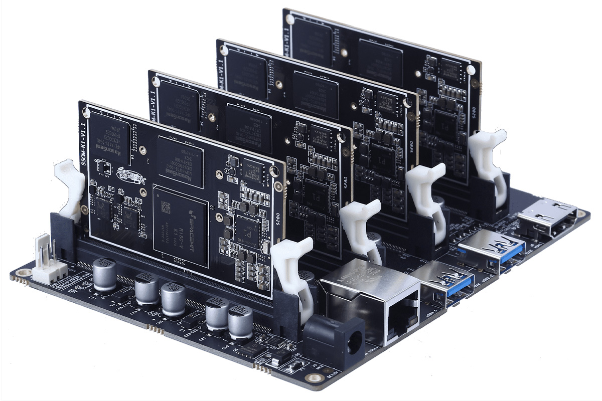 Bit Brick Cluster K1 RISC-V cluster board