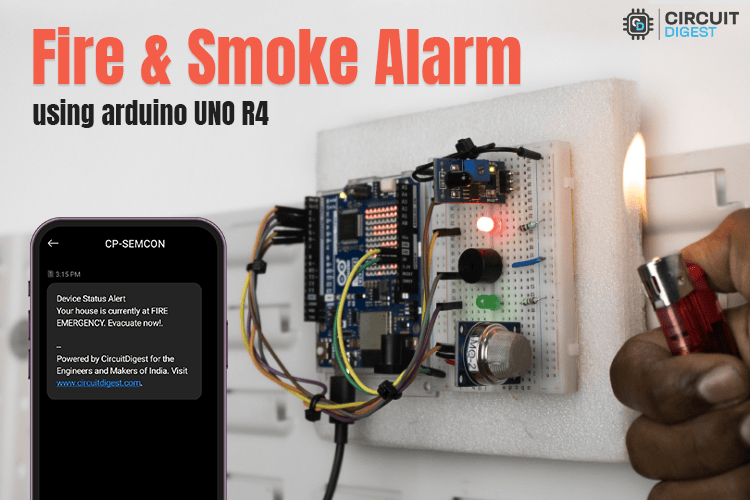 Comment construire un système d'alarme incendie et fumée à l'aide d'Arduino avec notification SMS