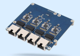 Waveshare PCIe to 4-Ch Gigabit ETH Board (B) - A 4-Port Ethernet board