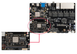 Rockchip RK1820/RK1828 SO-DIMM module development board
