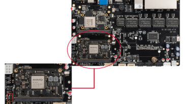 Rockchip RK1820/RK1828 SO-DIMM module development board
