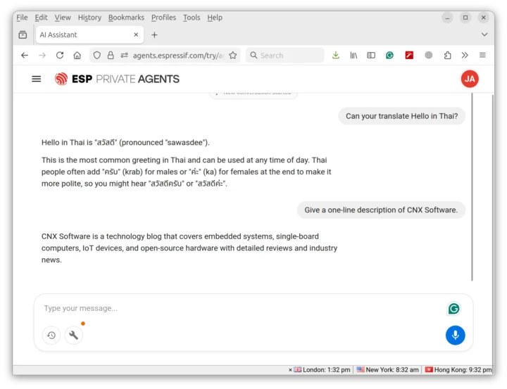Essai en ligne des agents privés ESP