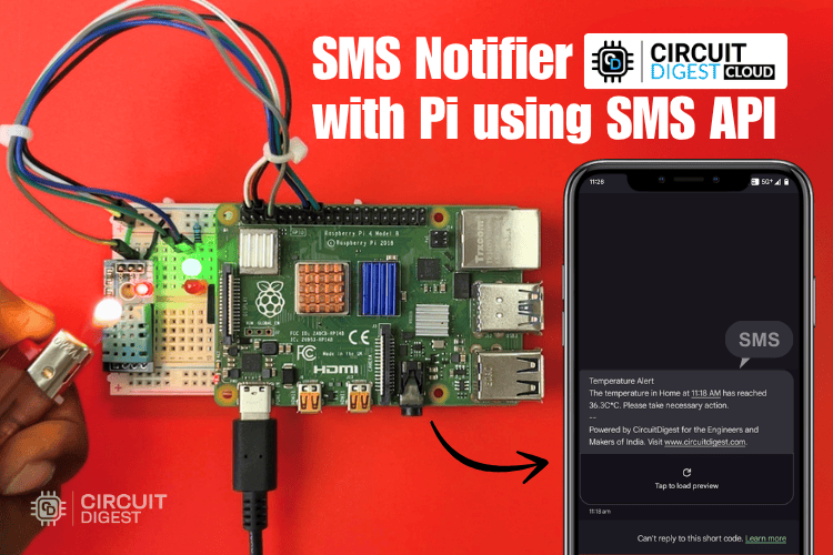 Créez un système d'alerte SMS basé sur Raspberry Pi à l'aide de l'API Cloud
