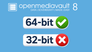 OpenMediaVault 8 64 bit platforms