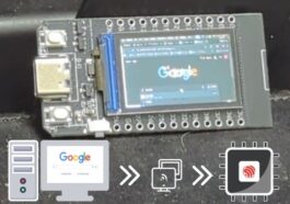 Using an ESP32 as a Small Wireless Desktop Monitor