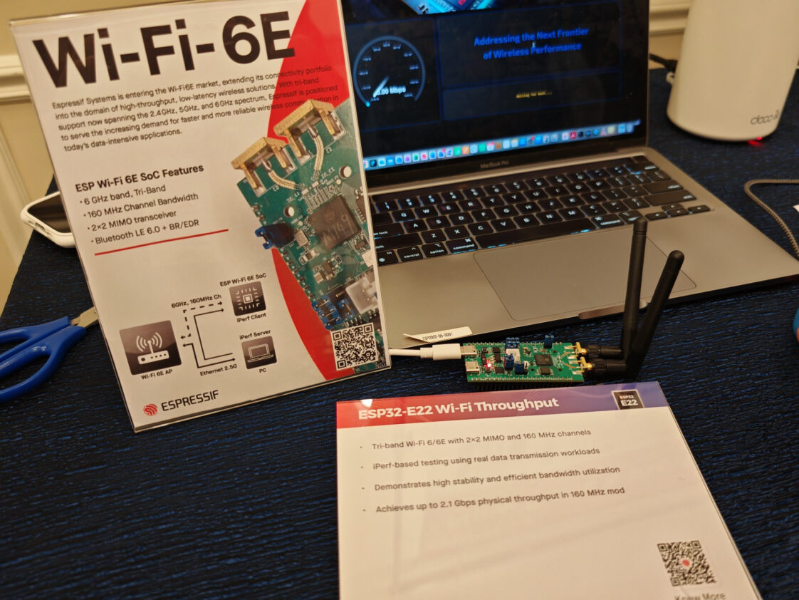 Espressif Router Espressif Systems présente les SoC ESP32-E22 et ESP32-H21 au CES 2026