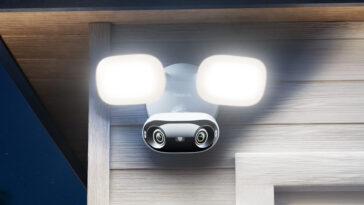 Elite Floodlight WiFi and PoE security cameras with video search