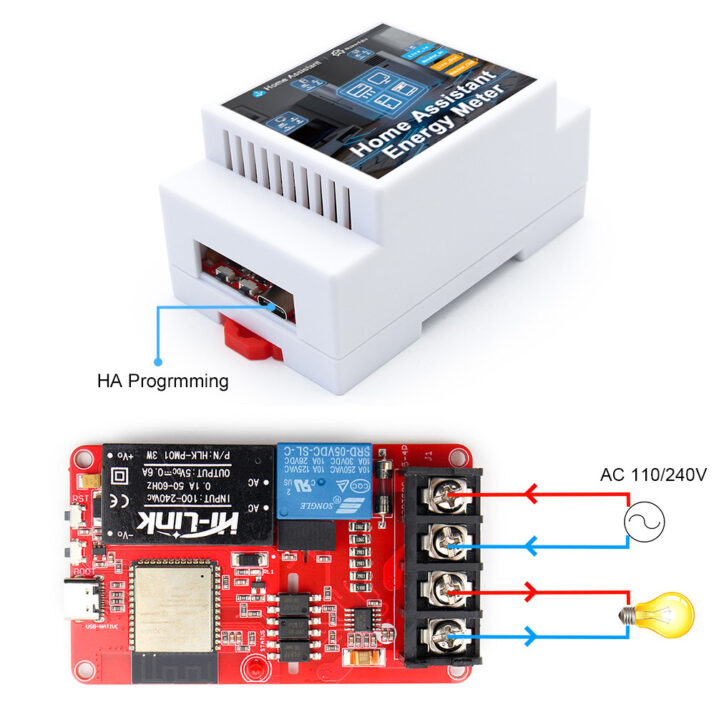 Présentation du matériel Home Assistant du compteur d'énergie