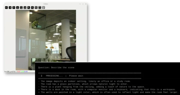 Démo Raspberry Pi AI HAT+ 2 VLM