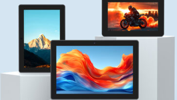 Tablet-like ESP32-P4 HMI Display