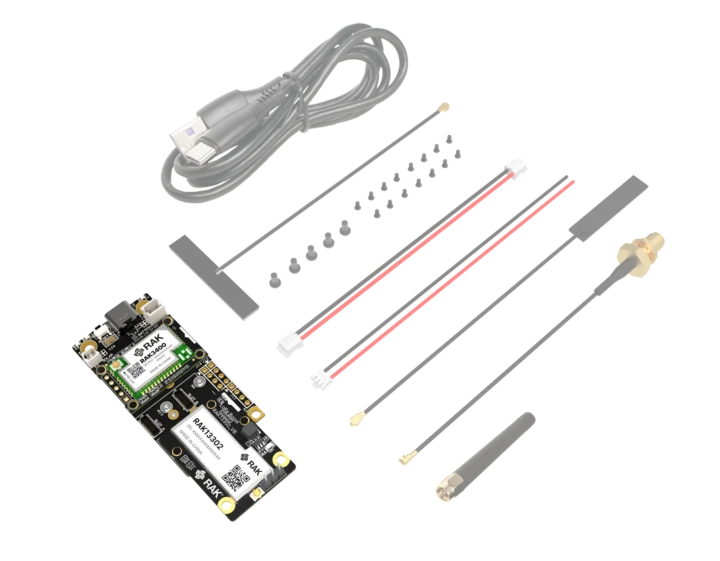 Contenu du kit de démarrage WisMesh 1W Booster