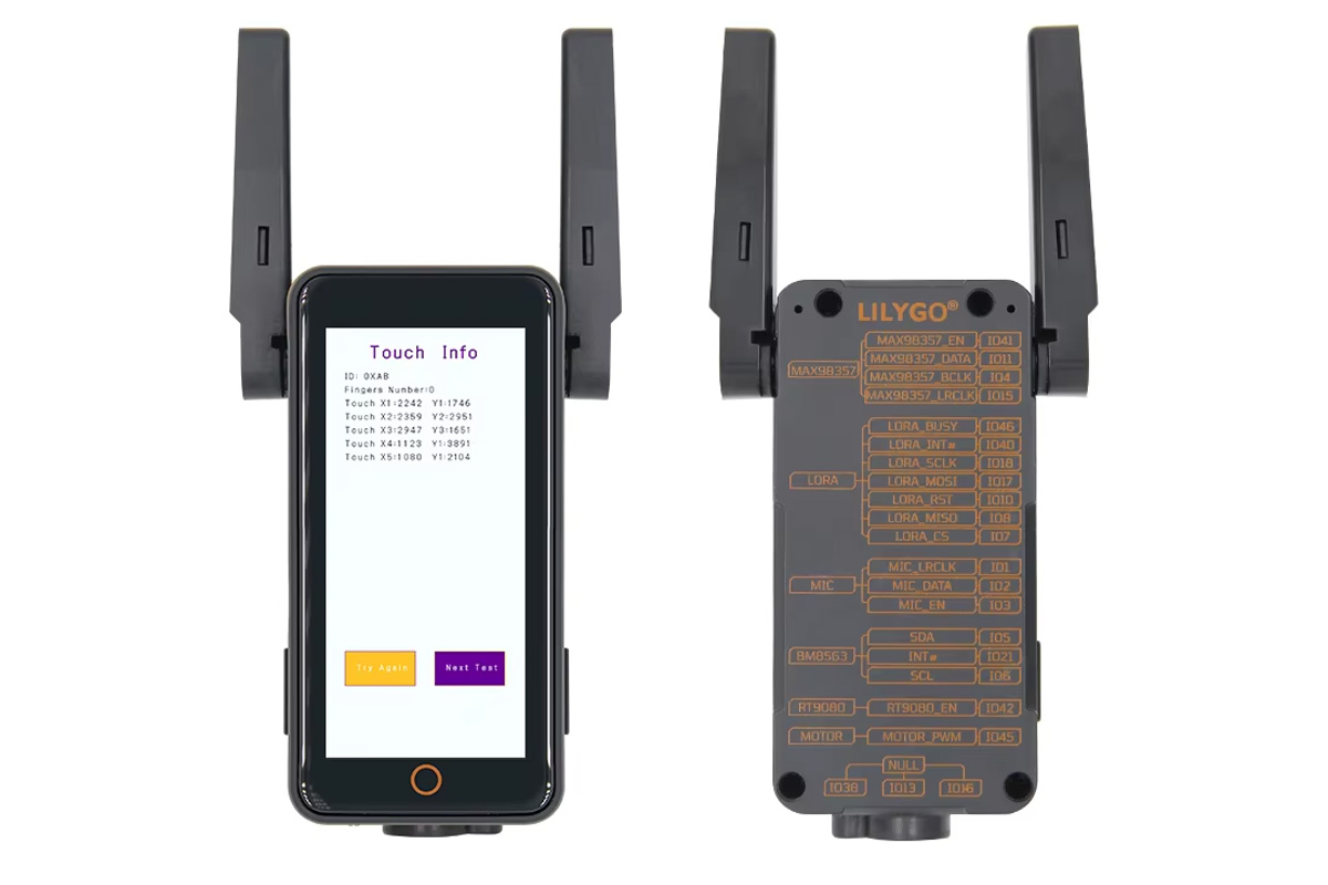 T-Display-S3 Pro LR1121: Sub-GHz 2.4GHz LoRa Dev kit