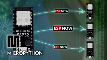 MicroPython : ESP-NOW avec ESP32 (un à plusieurs)
