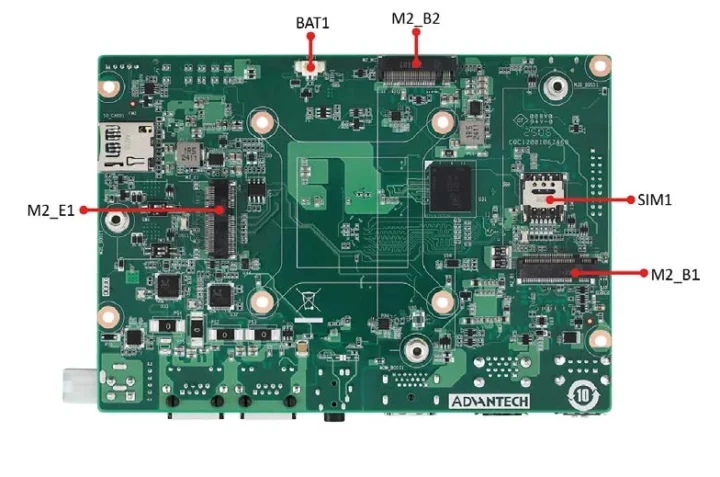 Présentation du matériel MIO 5355 en bas