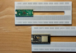 Raspberry Pi Pico ESP32 board 3d printed breadboards