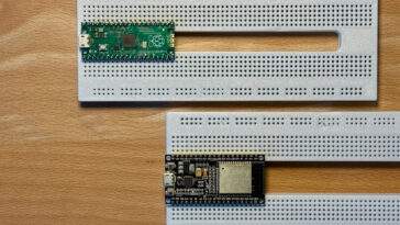 Raspberry Pi Pico ESP32 board 3d printed breadboards