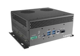 Lanner EAI-I351 Jetson Thor Edge AI computer with QSFP28 port