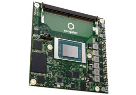 conga TCRP1 COM Express Compact (Type 6) module with AMD Ryzen AI Embedded P100 Series SoCs