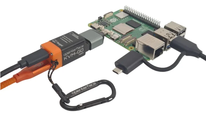 Raspberry Pi 5 KVM-GO KVM sur USB