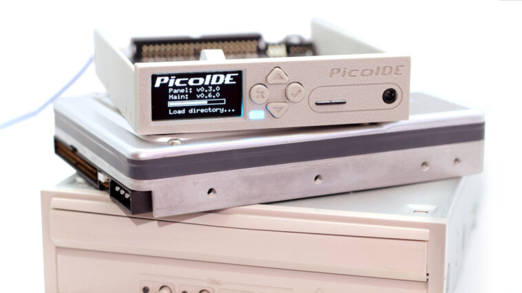 PicoIDE : l'émulateur IDE/ATAPI pour ordinateurs vintage sur Raspberry Pi 1 PicoIDE IDE drive emulator