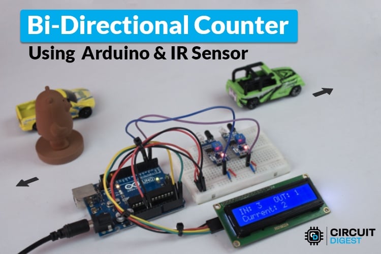   Comment créer un compteur de visiteurs bidirectionnel à l'aide d'Arduino