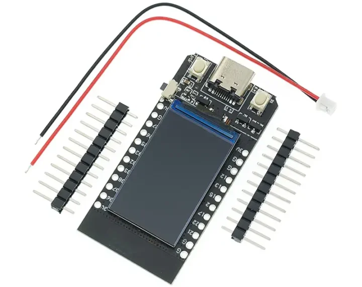 Contenu de la boîte TENSTAR T Display ESP32 Contenu de la boîte TENSTAR T Display ESP32