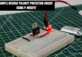 Reverse Polarity Protection Using  P-Channel Mosfet