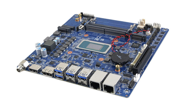 Nouvelle carte mère mini-ITX Avalue EMX-PTLP avec SoC Intel Panther Lake-H pour IA et automatisation industrielle 1 Intel Panther Lake-H thin mini-ITX motherboard