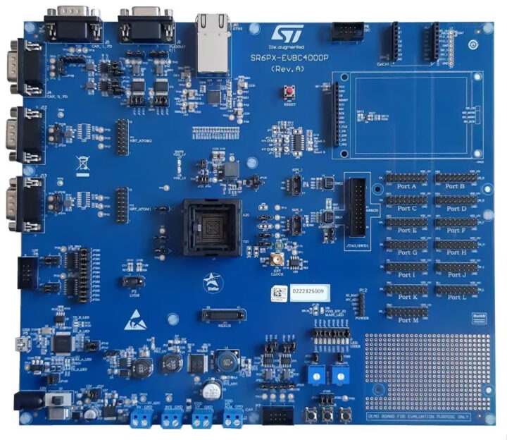 Carte d'évaluation SR6PX EVBC4000P pour les appareils de la famille Stellar P avec le package BGA292 Carte d'évaluation SR6PX EVBC4000P pour les appareils de la famille Stellar P avec le package BGA292