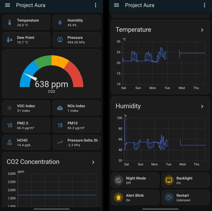 Intégration du projet Aura Home Assistant Intégration du projet Aura Home Assistant