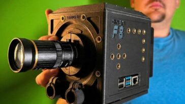 CinePi Frame8 DIY Camera
