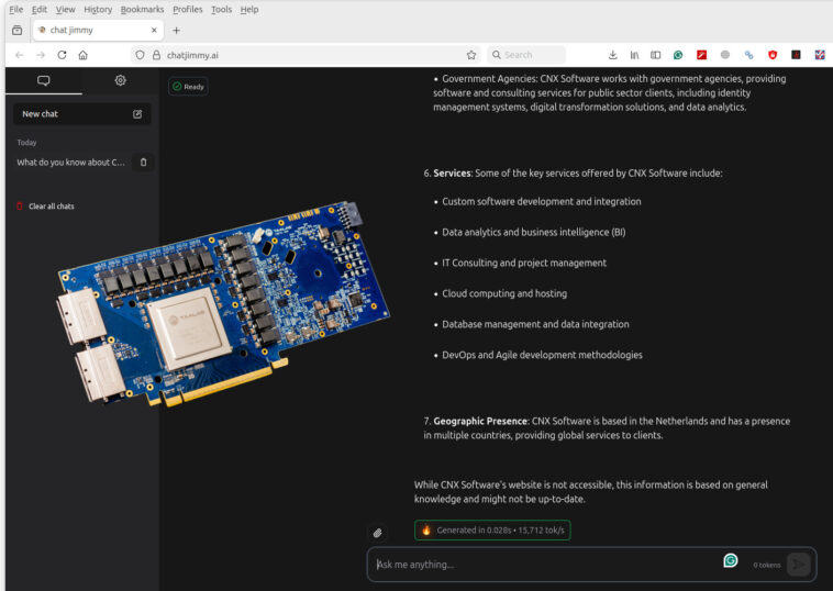 Taalas HC1 : L'accélérateur IA câblé révolutionnant les performances de calcul 1 Taalas-HC1 hardwired AI accelerator