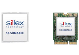 Silex SX SDMAX6E tri band Wi Fi 6E + Bluetooth LE module LGA(Right) M.2(Left)