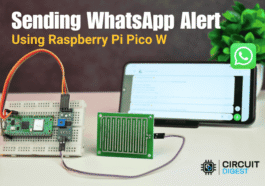 Raspberry Pi Pico Based Rain Detection System with WhatsApp Alert