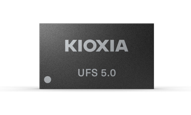 Kioxia lance les échantillons de mémoire flash UFS 5.0 avec des performances inédites 1 KIOXIA UFS 5.0 flash