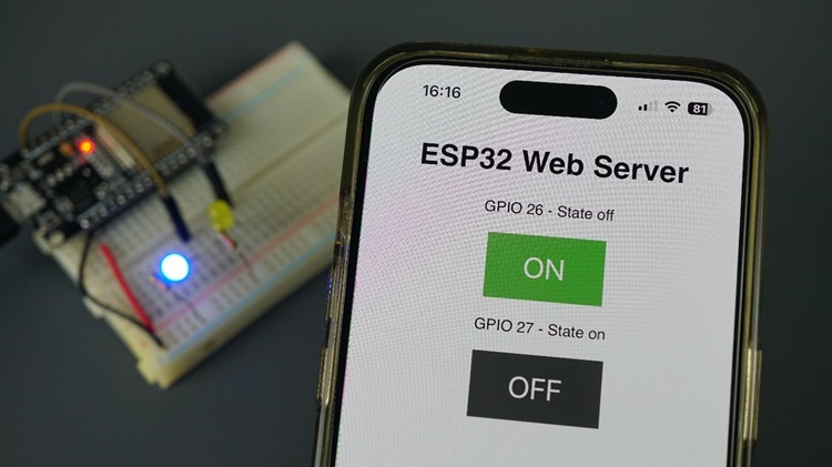 ESP32 : 10 projets faciles pour les débutants 3 Serveur Web de base ESP32 - Comment ça marche